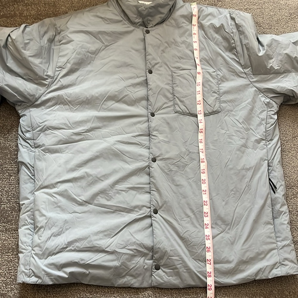 Hill City Men’s  Thermal Light Shirt Gray Jacket Size XL - Picture 10 of 13